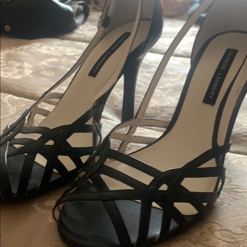 Black dress shoes!